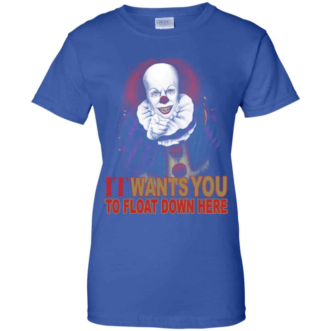 It Wants You To Float Down Here Shirt, Hoodie, Tank