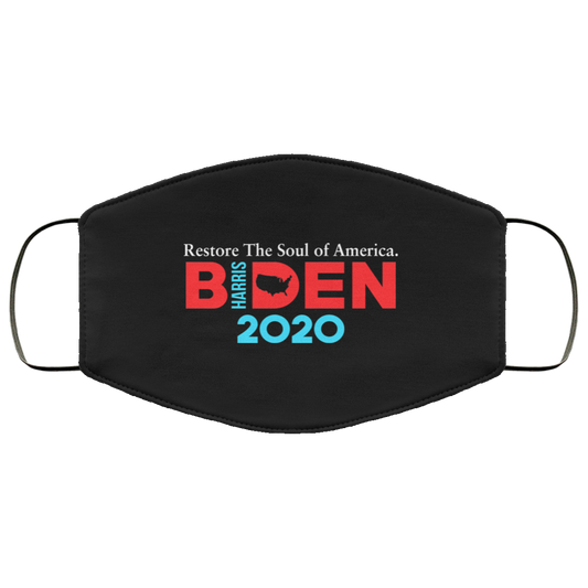 Biden Harris 2020 Restore The Soul Of America Face Mask
