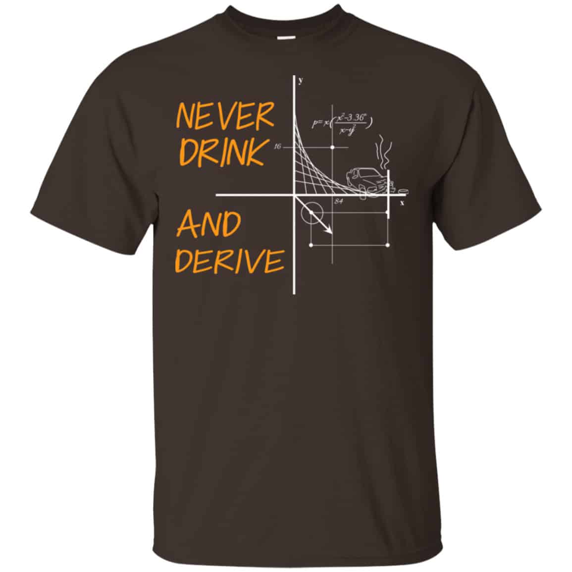 Never Drink And Derive Math Shirt, Hoodie, Tank
