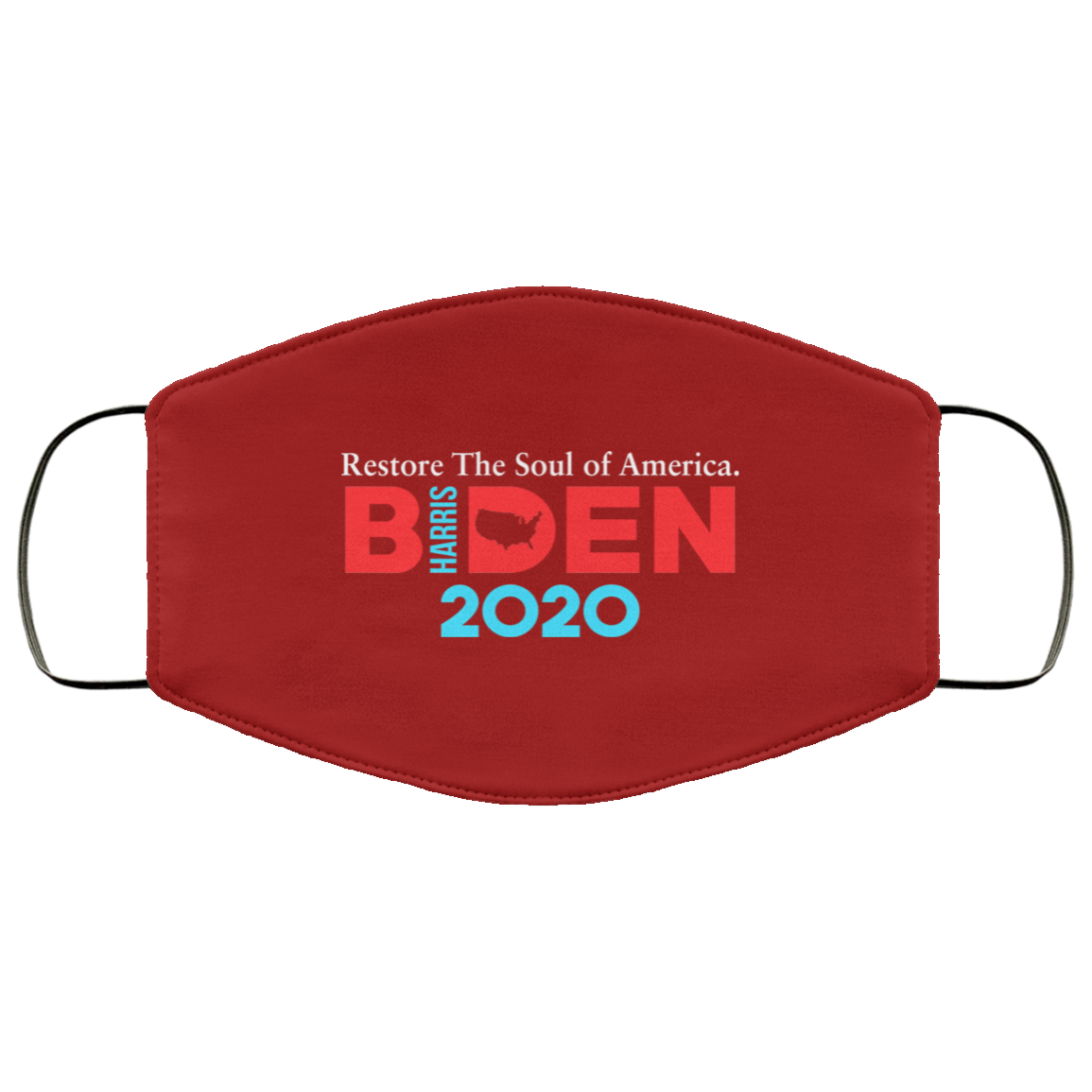Biden Harris 2020 Restore The Soul Of America Face Mask