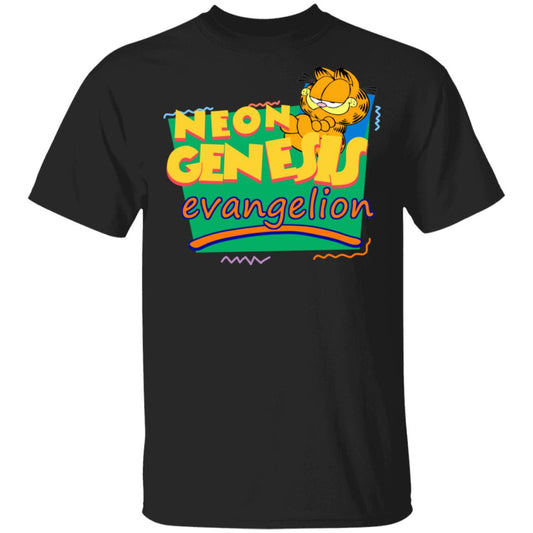 Neon Genesis Evangelion Meets Garfield And Friends Shirt, Hoodie, Tank