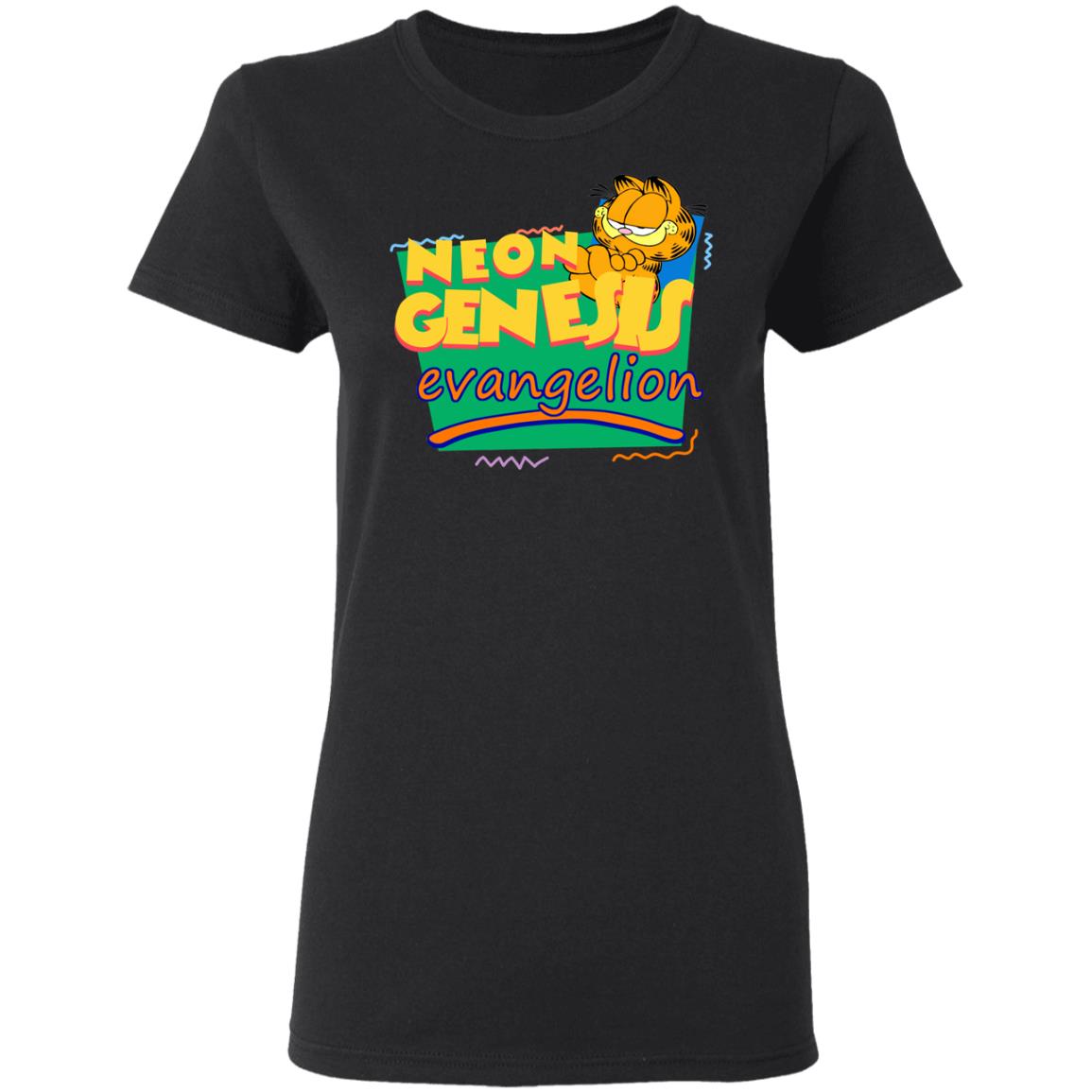 
	Neon Genesis Evangelion Meets Garfield And Friends Shirt, Hoodie, Tank