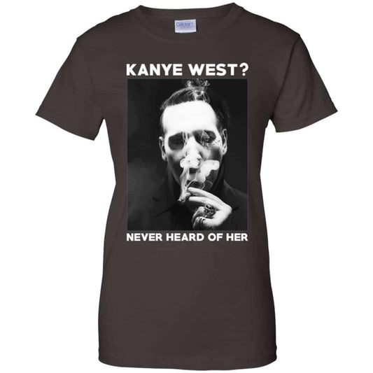 Marilyn Manson: Kanye West? Never Heard Of Her – Party Monster T-Shirts, Hoodie, Tank