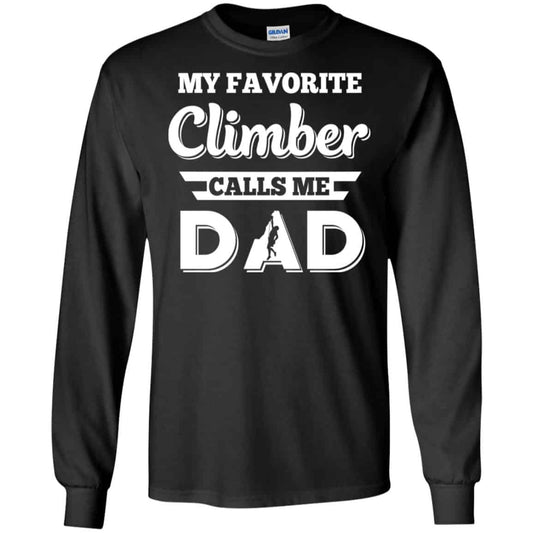 
	My Favorite Climber Calls Me Dad Climbing T-Shirts, Hoodie, Tank
