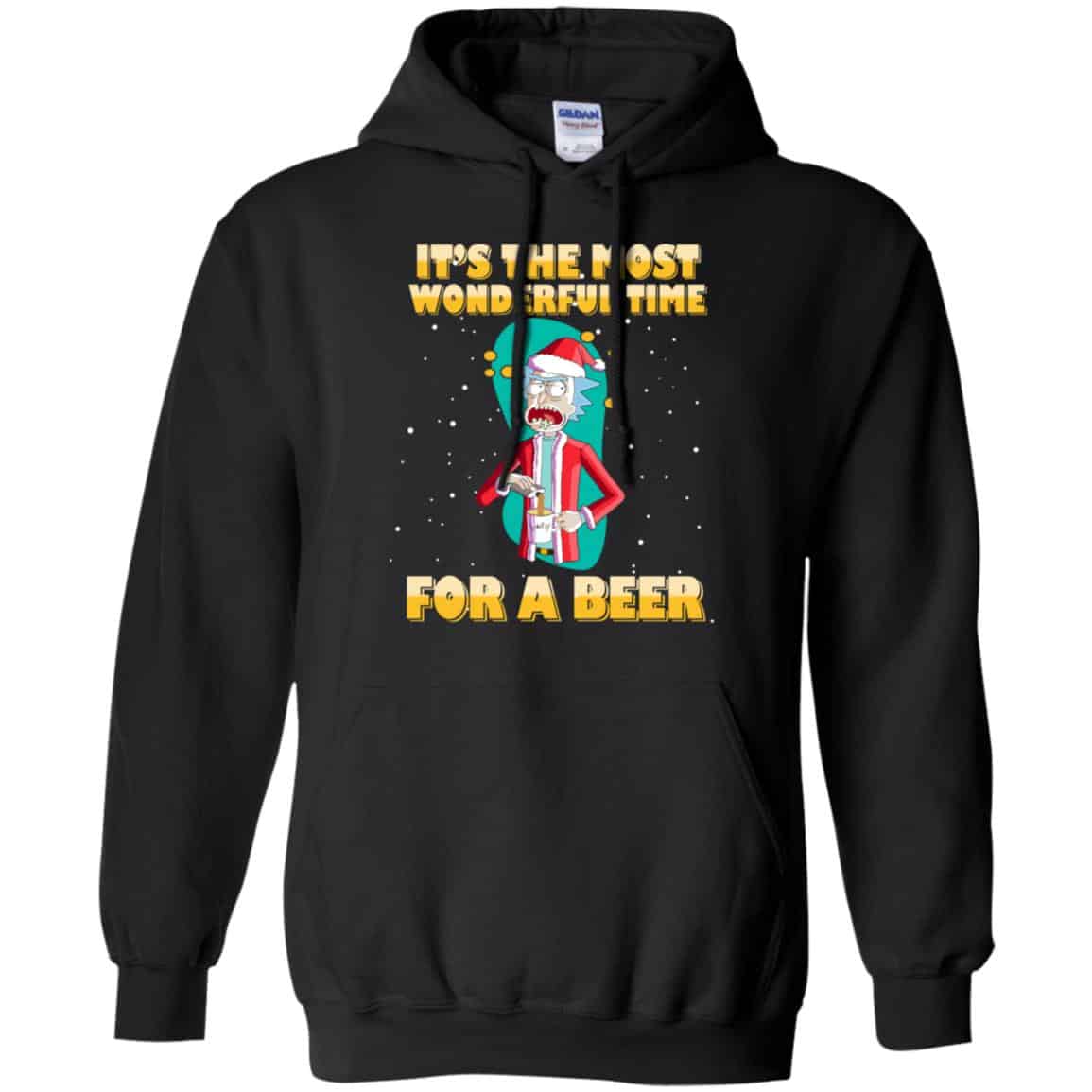 It’s The Most Wonderful Time For A Beer Rick And Morty Shirt, Hoodie, Tank
