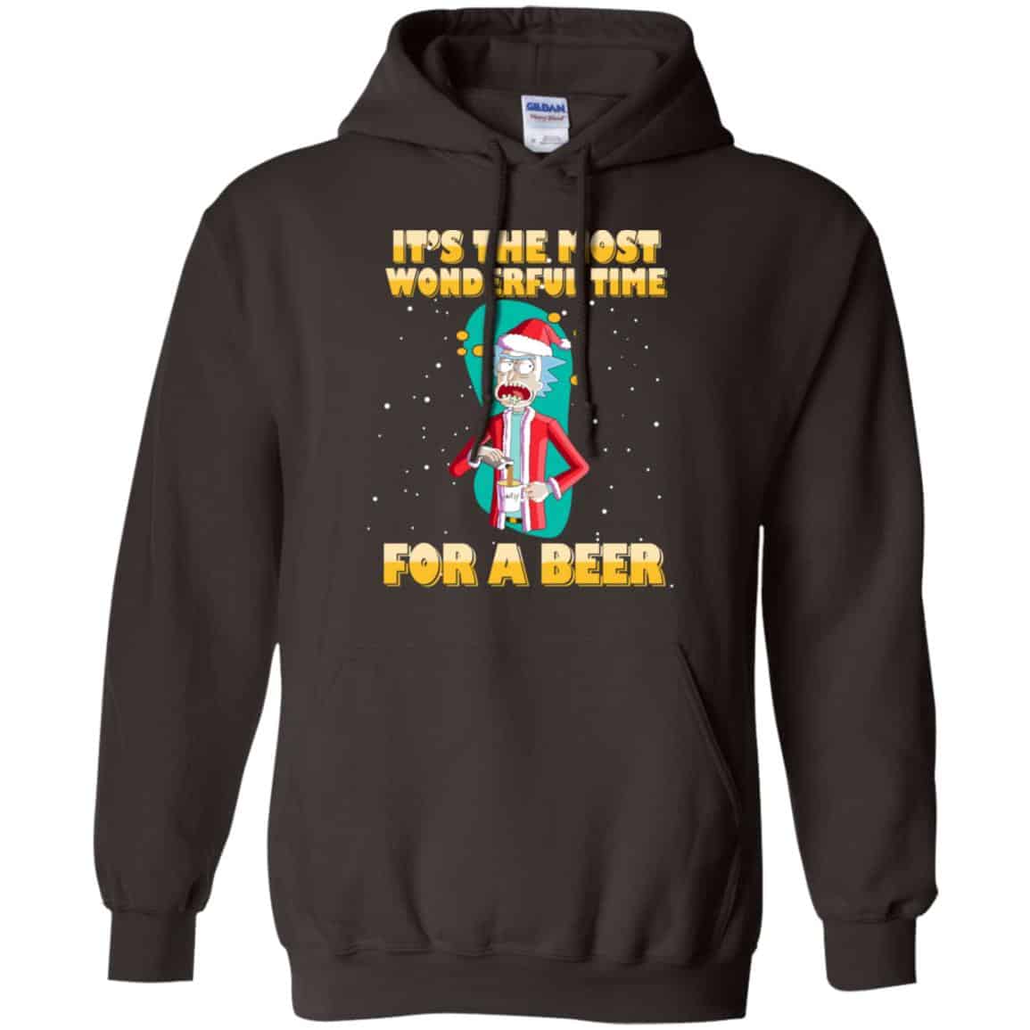 It’s The Most Wonderful Time For A Beer Rick And Morty Shirt, Hoodie, Tank