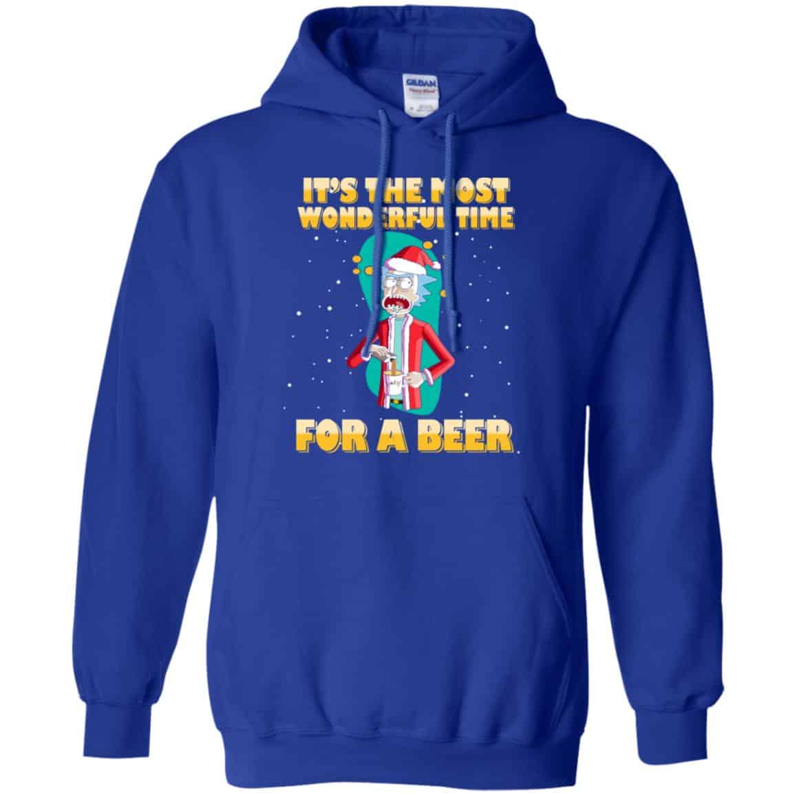 It’s The Most Wonderful Time For A Beer Rick And Morty Shirt, Hoodie, Tank