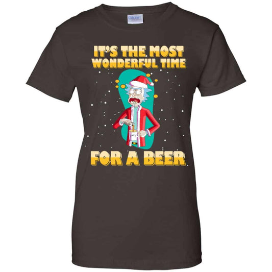 It’s The Most Wonderful Time For A Beer Rick And Morty Shirt, Hoodie, Tank