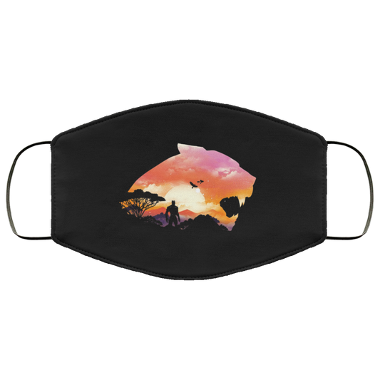 Wakanda Sunset Face Mask