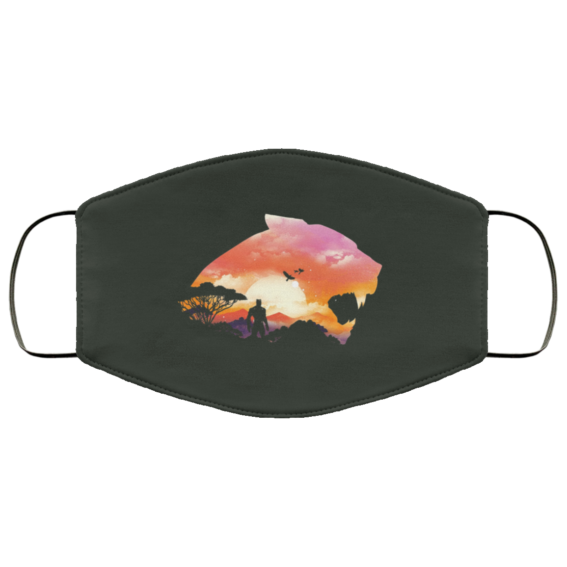 Wakanda Sunset Face Mask