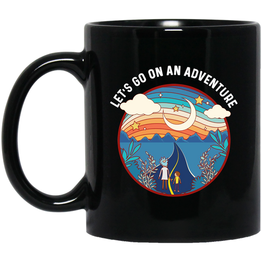 Rick And Morty Let’s Go On An Adventure Mug
