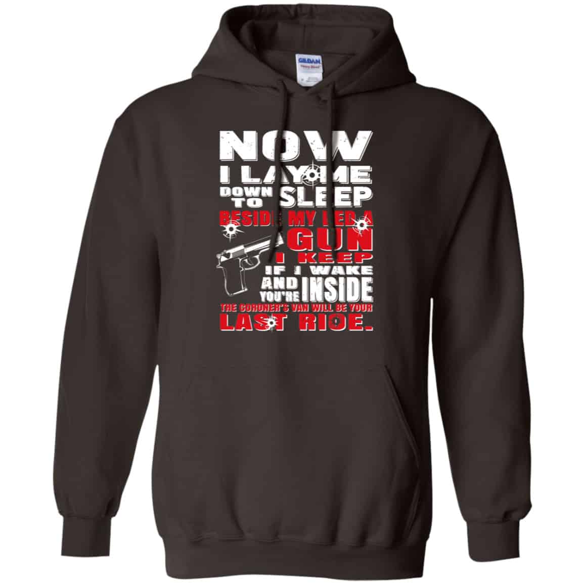 Now I Lay Me Down To Sleep Beside My Bed A Gun I Keep Shirt, Hoodie, Tank