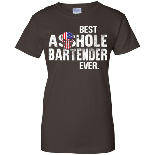 Best Asshole Bartender Ever T-Shirts, Hoodie, Tank