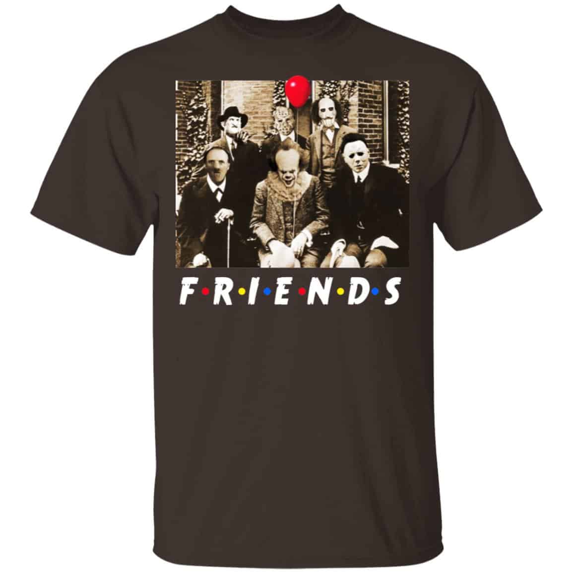 Friends Halloween Horror Team Scary Movies Costume Shirt, Hoodie, Tank