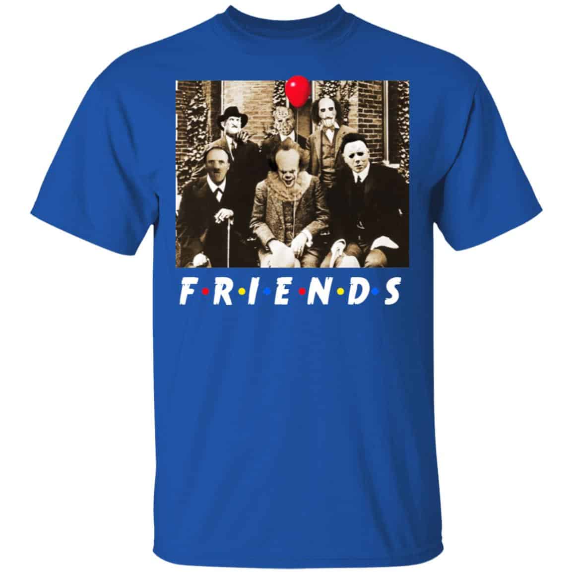 Friends Halloween Horror Team Scary Movies Costume Shirt, Hoodie, Tank