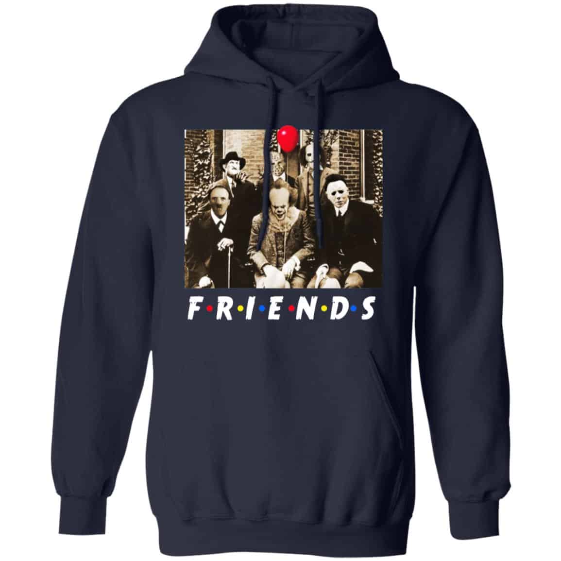Friends Halloween Horror Team Scary Movies Costume Shirt, Hoodie, Tank