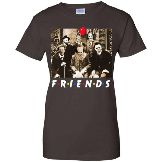 Friends Halloween Horror Team Scary Movies Costume Shirt, Hoodie, Tank