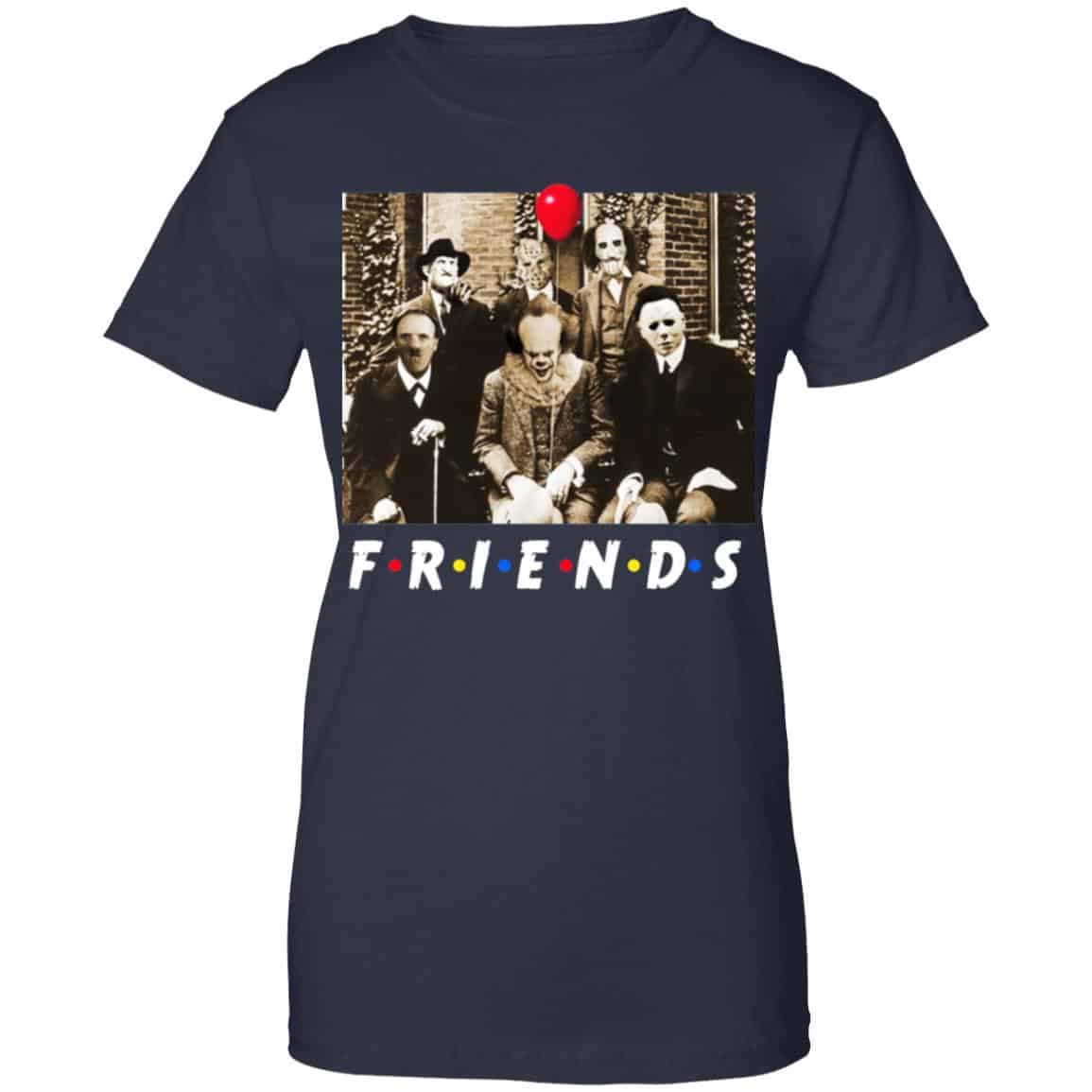 Friends Halloween Horror Team Scary Movies Costume Shirt, Hoodie, Tank