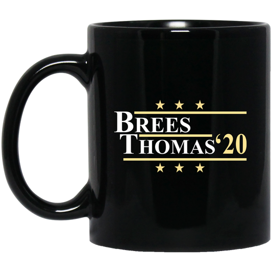 Vote Brees Thomas 2020 President Mug