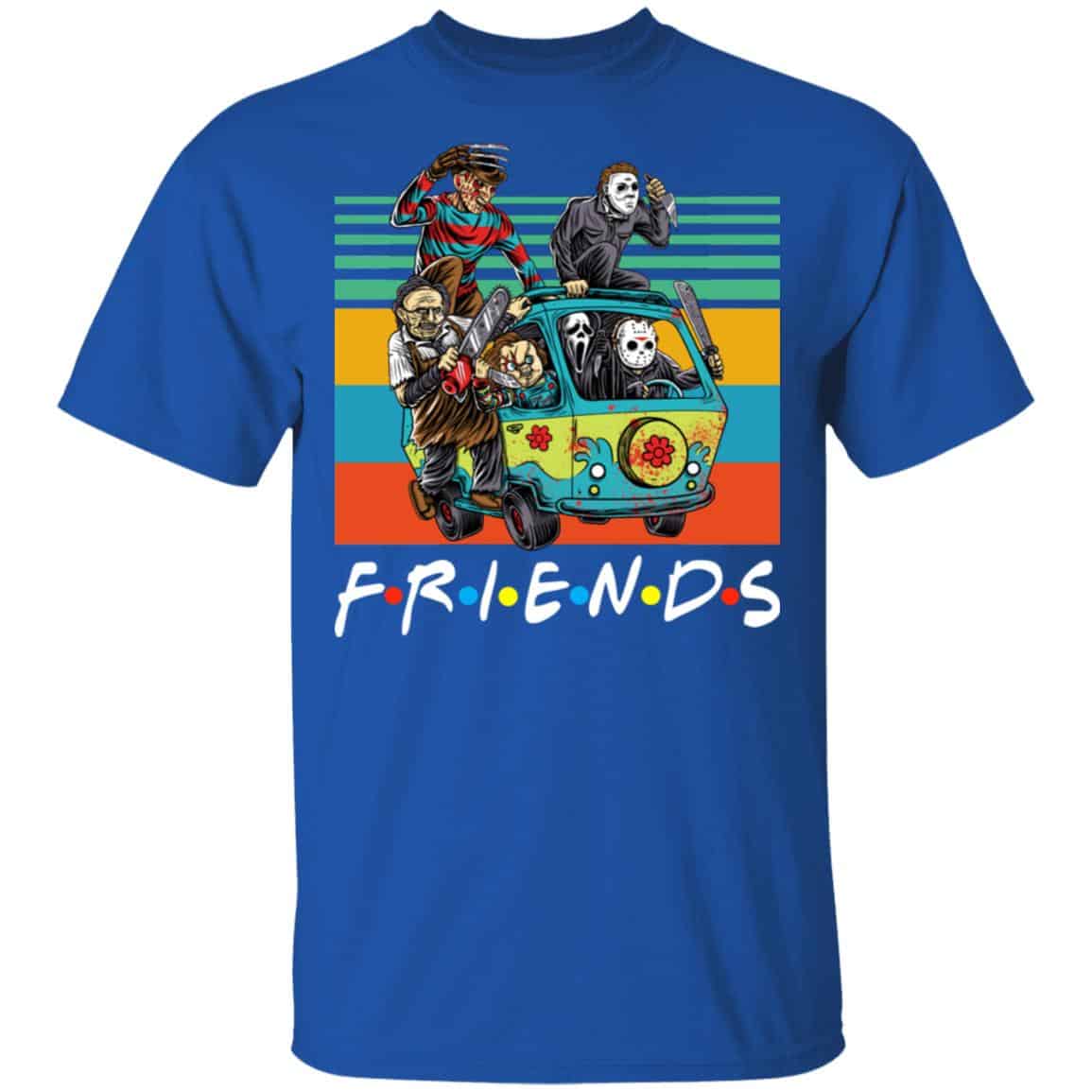 Halloween Friends Characters Horror Shirt, Hoodie, Tank