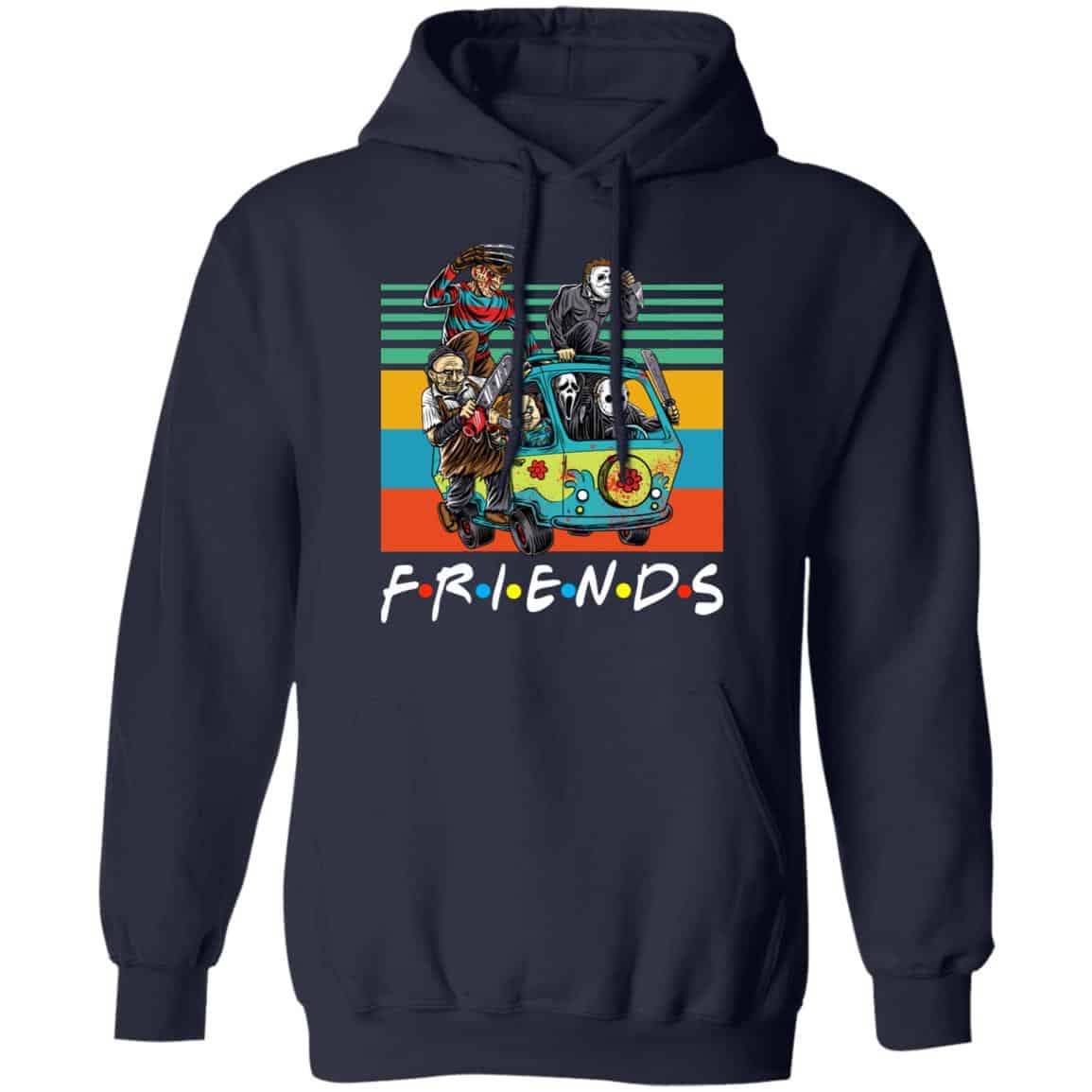Halloween Friends Characters Horror Shirt, Hoodie, Tank