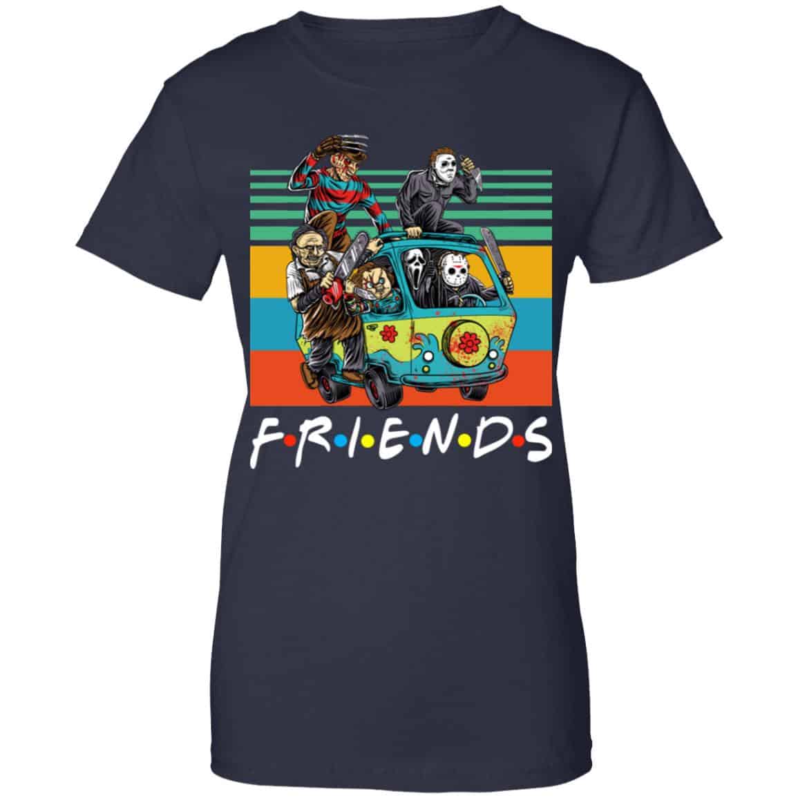 Halloween Friends Characters Horror Shirt, Hoodie, Tank
