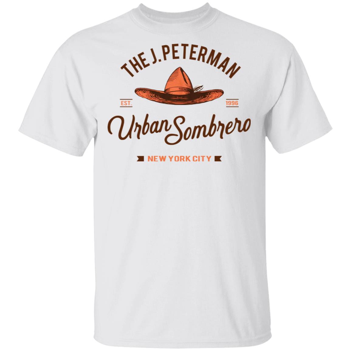 The J Peterman Urban Sombrero New York City Shirt, Hoodie, Tank