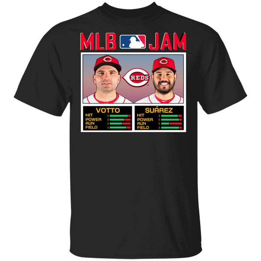 MLB Jam Reds Votto And Suarez Shirt, Hoodie, Tank