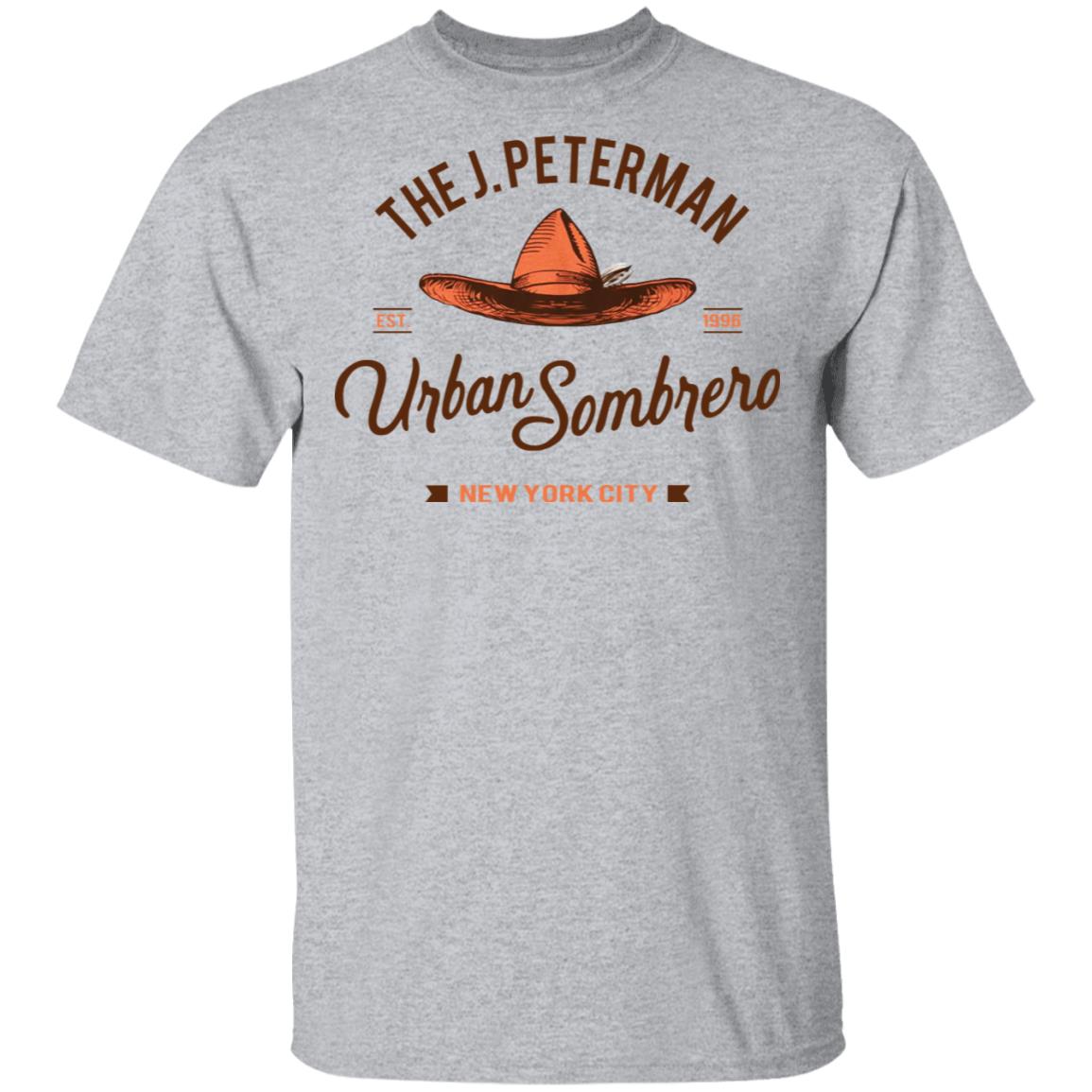 The J Peterman Urban Sombrero New York City Shirt, Hoodie, Tank