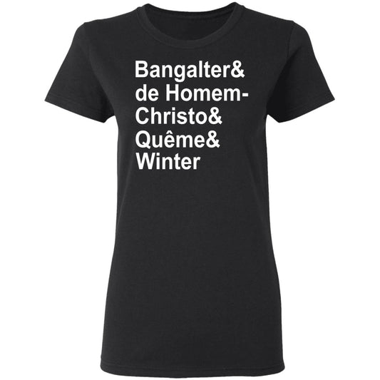 Bangalter & De Homem- Christo & Quême & Winter Shirt, Hoodie, Tank