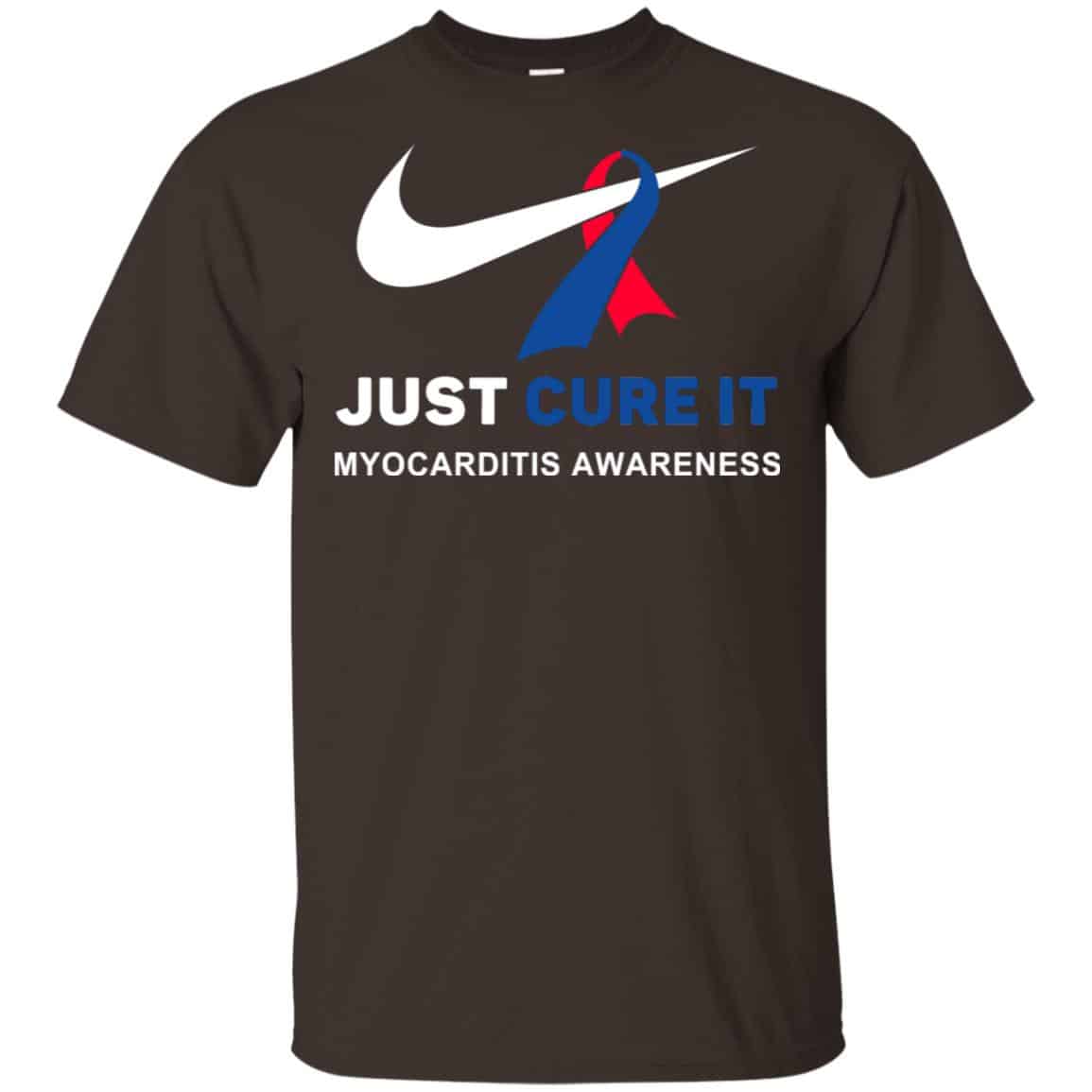 Myocarditis Awareness: Just Cure It T-Shirts, Hoodies, Tank