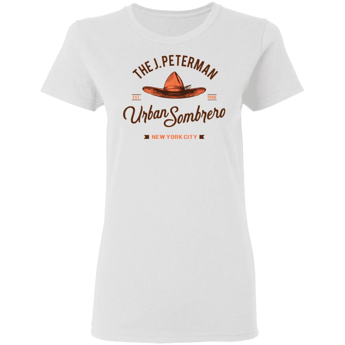 The J Peterman Urban Sombrero New York City Shirt, Hoodie, Tank