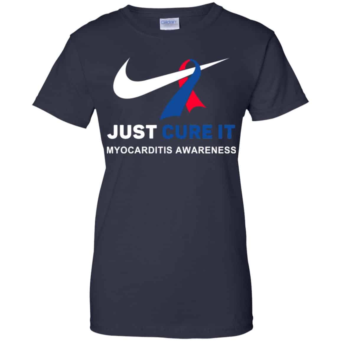 Myocarditis Awareness: Just Cure It T-Shirts, Hoodies, Tank