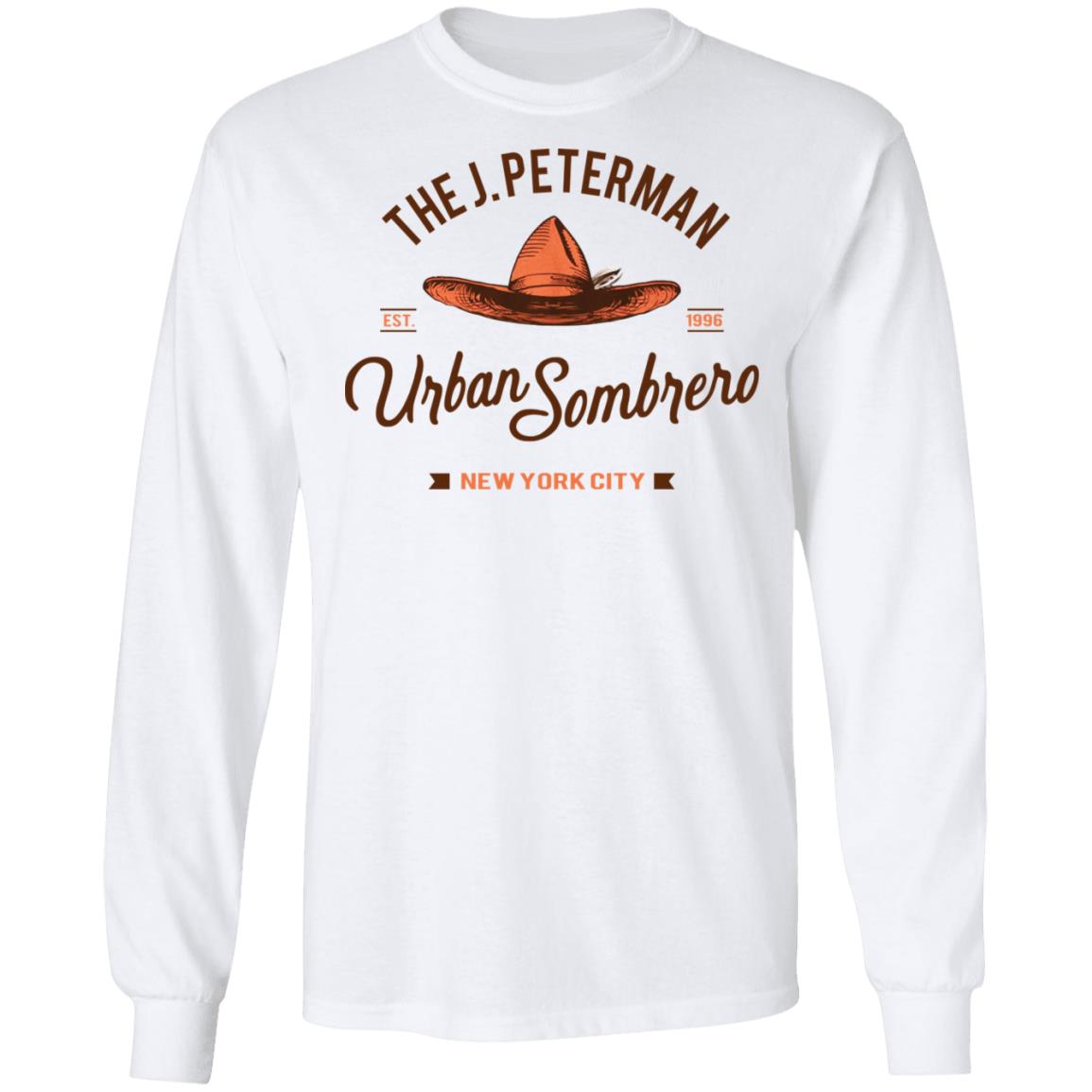 The J Peterman Urban Sombrero New York City Shirt, Hoodie, Tank