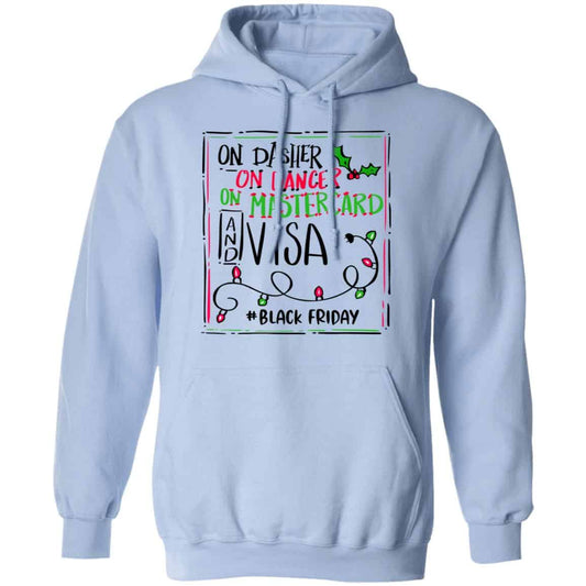 On Dasher On Dancer On Mastercard And Visa #Blackfriday Shirt, Hoodie, Tank