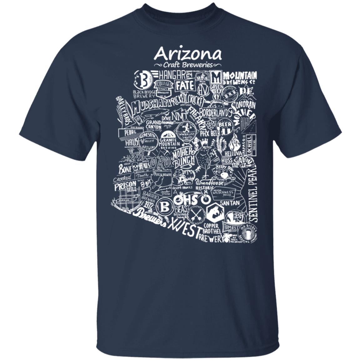 Arizona Craft Breweries Shirt, Hoodie, Tank
