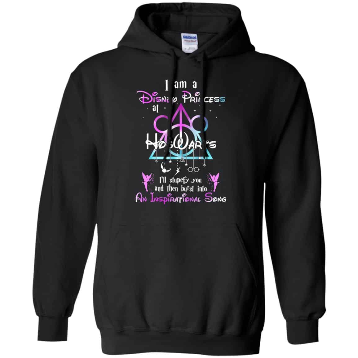 Harry Potter: I Am A Disney Princess At Hogwarts I’ll Stupefy You And Then Burst Into An Inspirational Song Disney T-Shirts, Hoodie, Tank