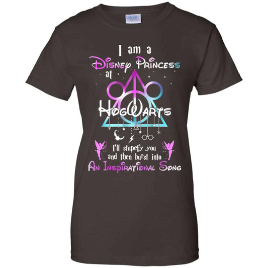 Harry Potter: I Am A Disney Princess At Hogwarts I’ll Stupefy You And Then Burst Into An Inspirational Song Disney T-Shirts, Hoodie, Tank