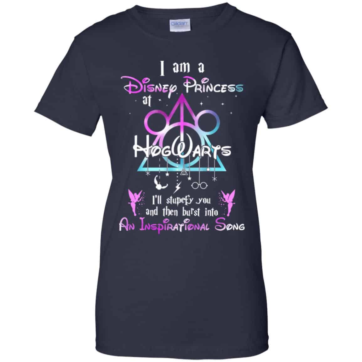 Harry Potter: I Am A Disney Princess At Hogwarts I’ll Stupefy You And Then Burst Into An Inspirational Song Disney T-Shirts, Hoodie, Tank