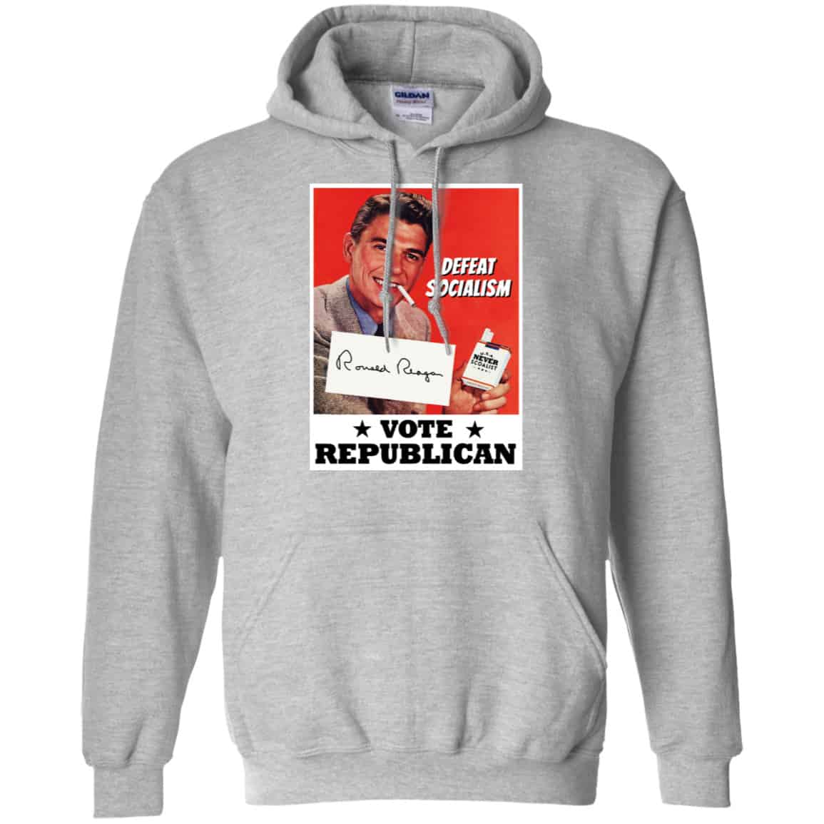 Defeat Socialism Vote Republican Ronald Reagan Shirt, Hoodie, Tank