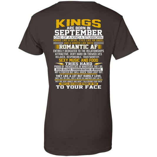 Kings Are Born In September One Of A Kind A Stubborn T-Shirts, Hoodie, Tank