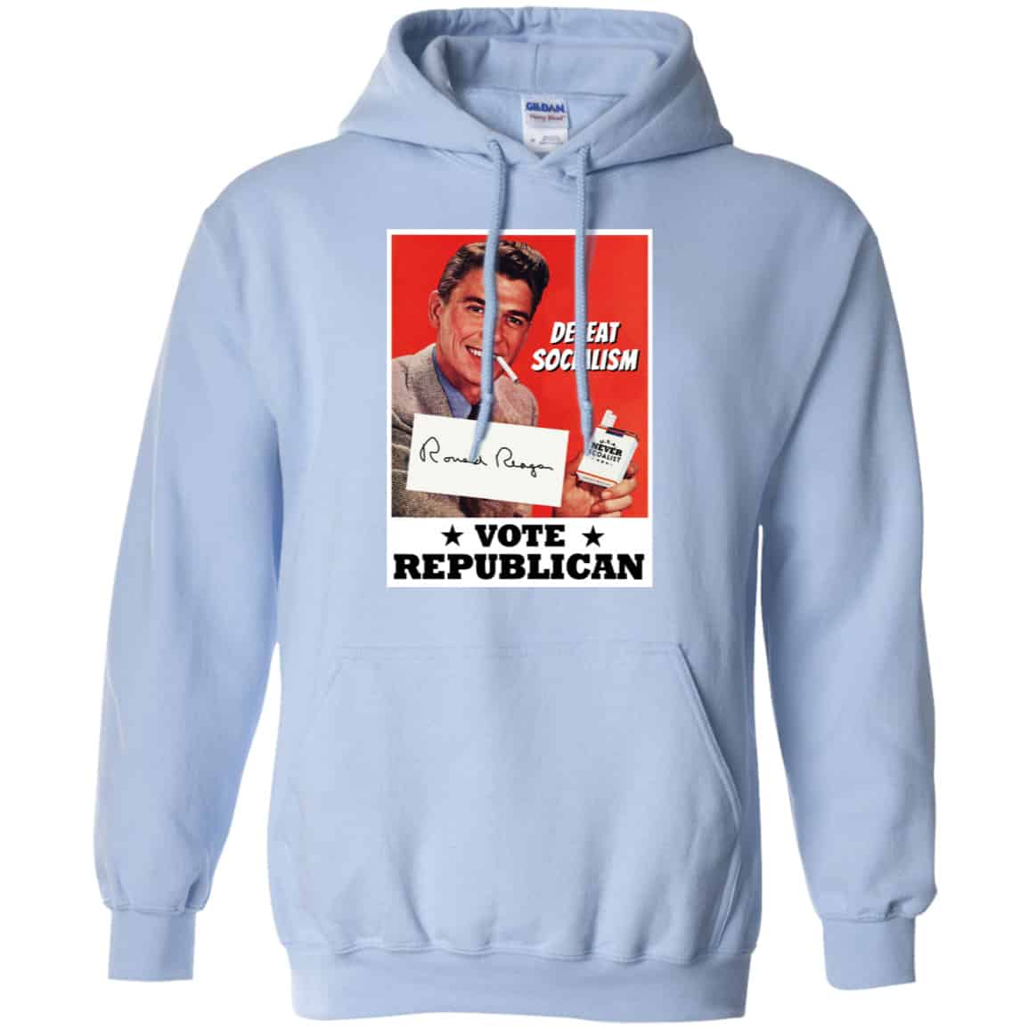 Defeat Socialism Vote Republican Ronald Reagan Shirt, Hoodie, Tank