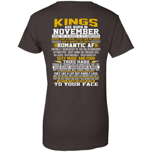 Kings Are Born In November One Of A Kind A Stubborn T-Shirts, Hoodie, Tank
