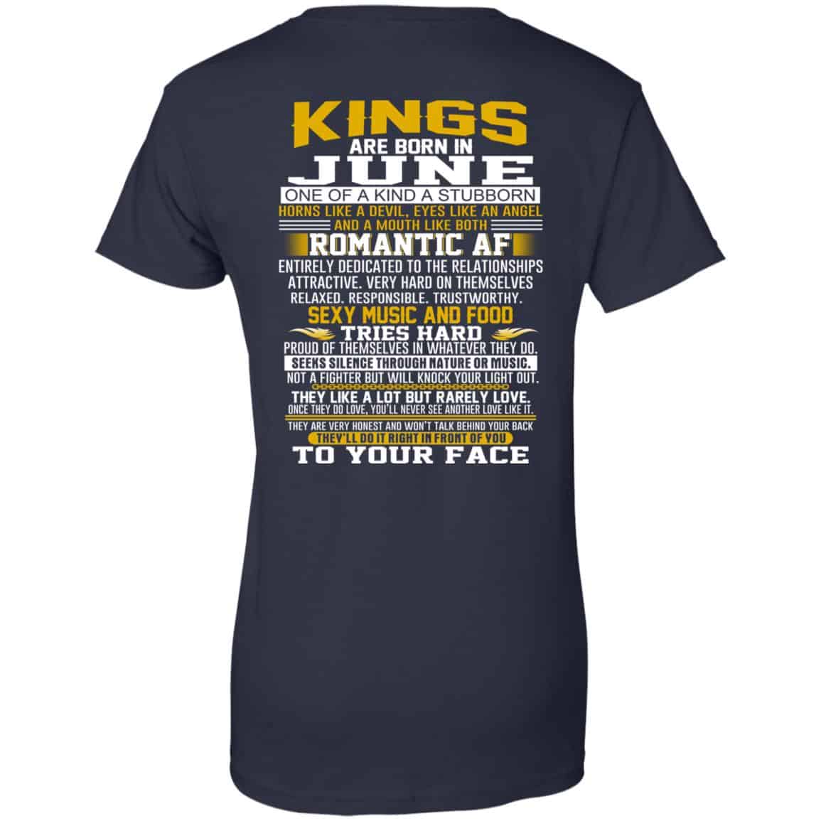 Kings Are Born In June One Of A Kind A Stubborn T-Shirts, Hoodie, Tank