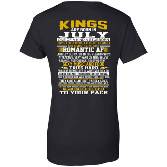 
	Kings Are Born In July One Of A Kind A Stubborn T-Shirts, Hoodie, Tank