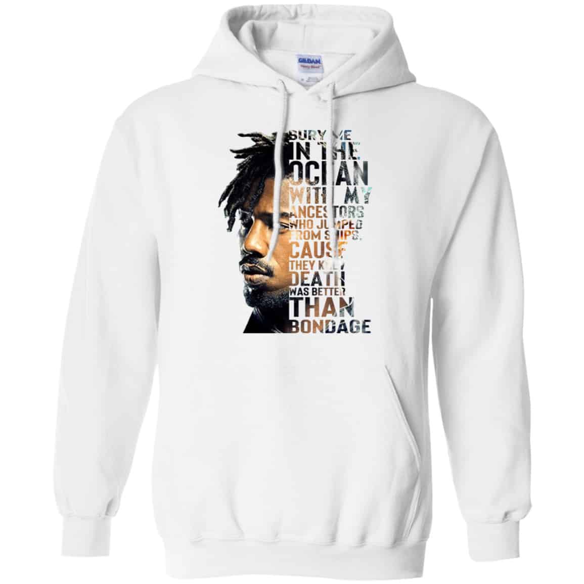 Bury Me In The Ocean With My Accestors Erik Killmonger Quotes Shirt, Hoodie, Tank
