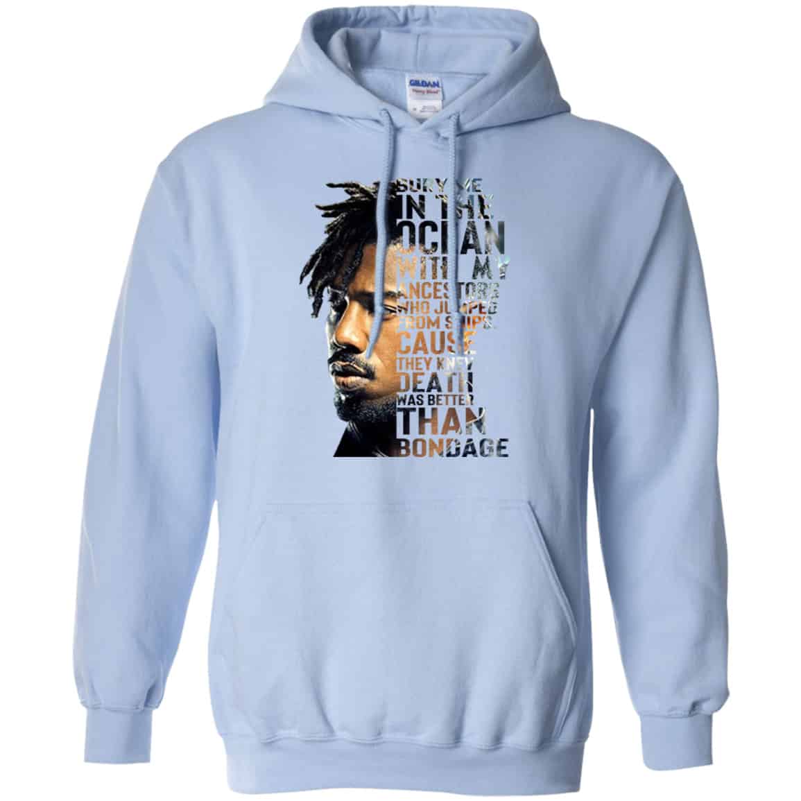 Bury Me In The Ocean With My Accestors Erik Killmonger Quotes Shirt, Hoodie, Tank