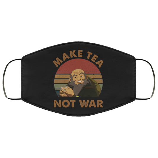 The Last Airbender Avatar Uncle Iroh Make Tea Not War Face Mask
