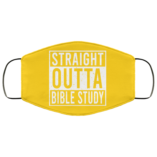 
	Straight Outta Bible Study Face Mask