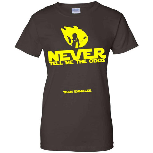 Never Tell Me The Odds Team Emmalee Shirt, Hoodie, Tank